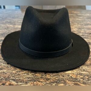 Stylish Black Fedora Hat